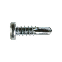 #10 x 3/4" FPHSD Flat Pan Head Framing-To-CFS Screw, Zinc