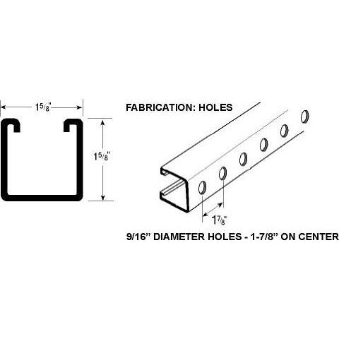 Flexstrust FS-200 With Holes Drawing With Dimensions