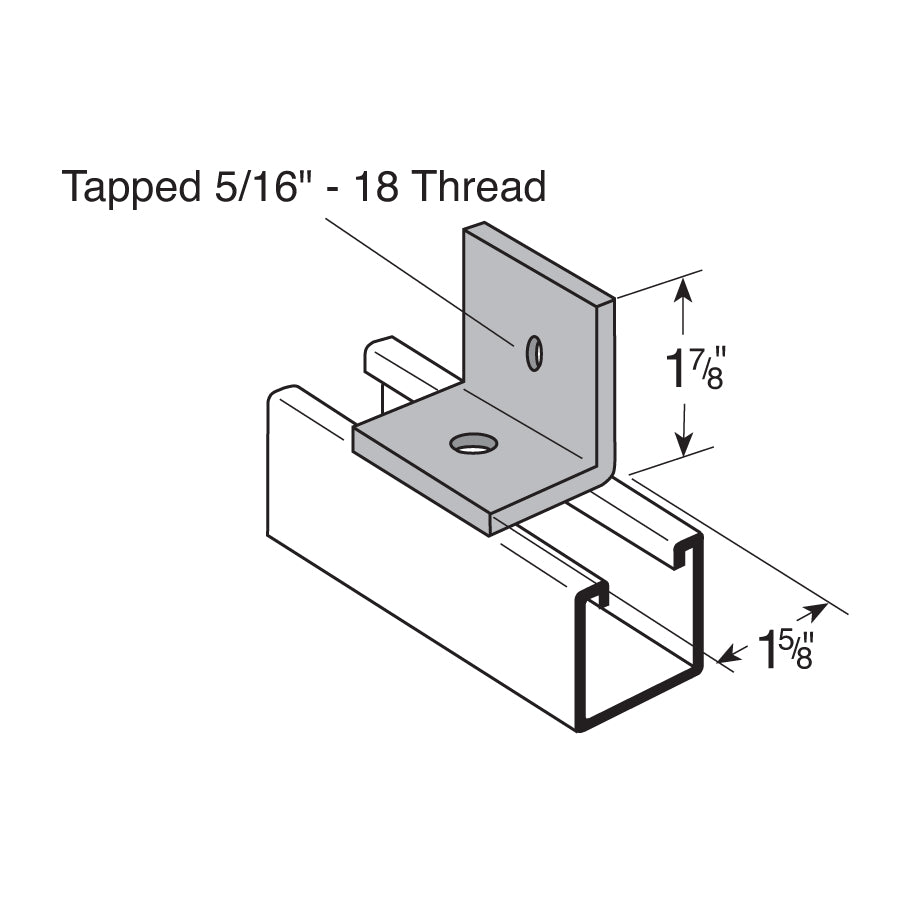 Flexstrut FS-5150 Drawing With Dimensions