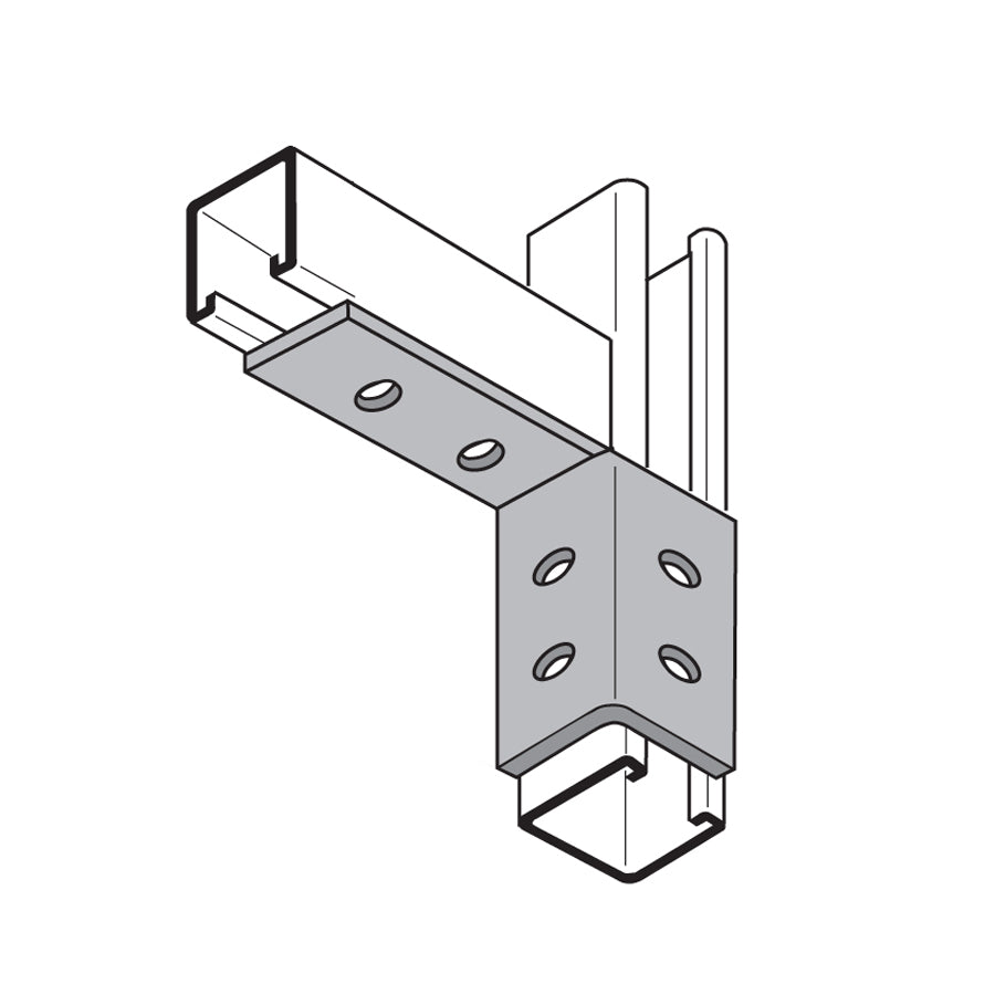 Flexstrut FS-5522 Corner Channel Connector Drawing