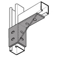 Flexstrut FS-5527 Gusset Corner Channel Wing Connector Drawing