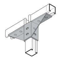 Flexstrut FS-5528 2-Way Channel Connector Drawing