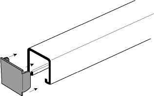 Flexstrut Channel End Cap Drawing