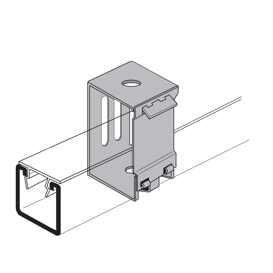 Flexstrut Channel Hanger Drawing