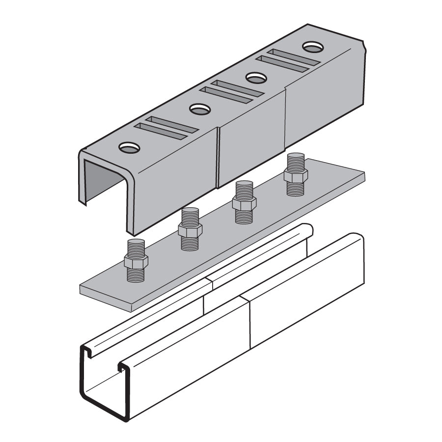 Flexstrut Electrical Splice Drawing