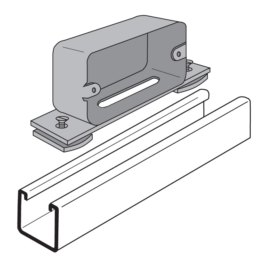 Flexstrut Outlet Box Assembly Connector Drawing