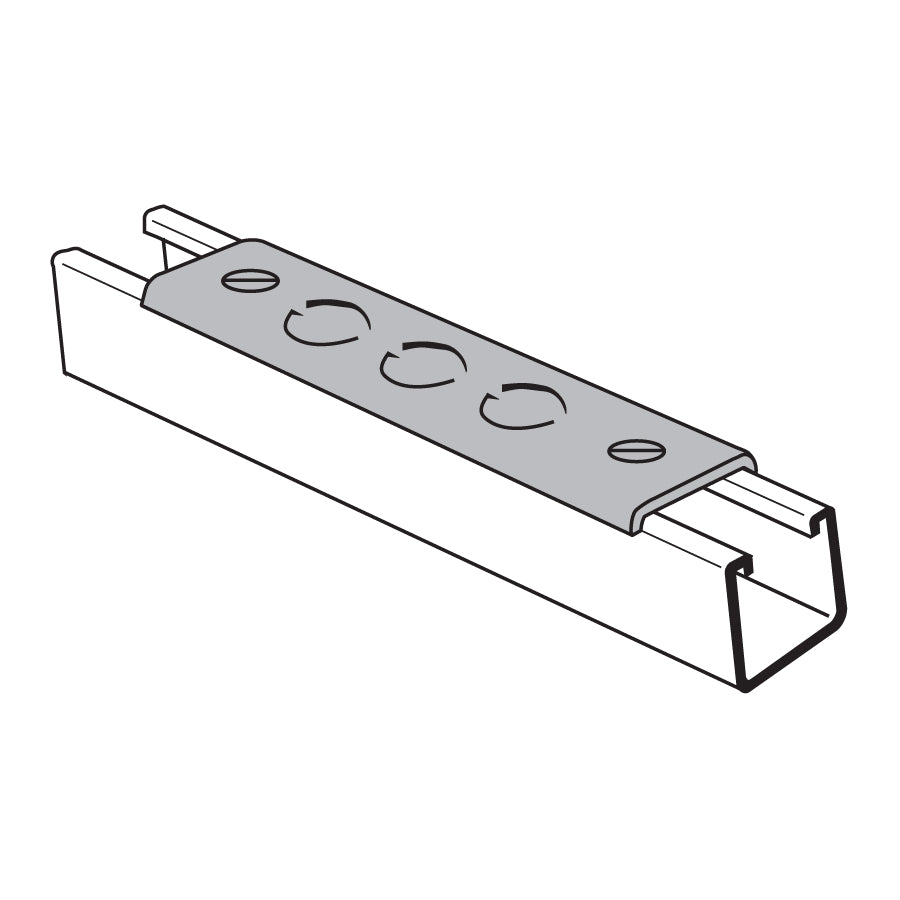 Flextrut Knock-Out Plate Fitting w/Hardware Drawing