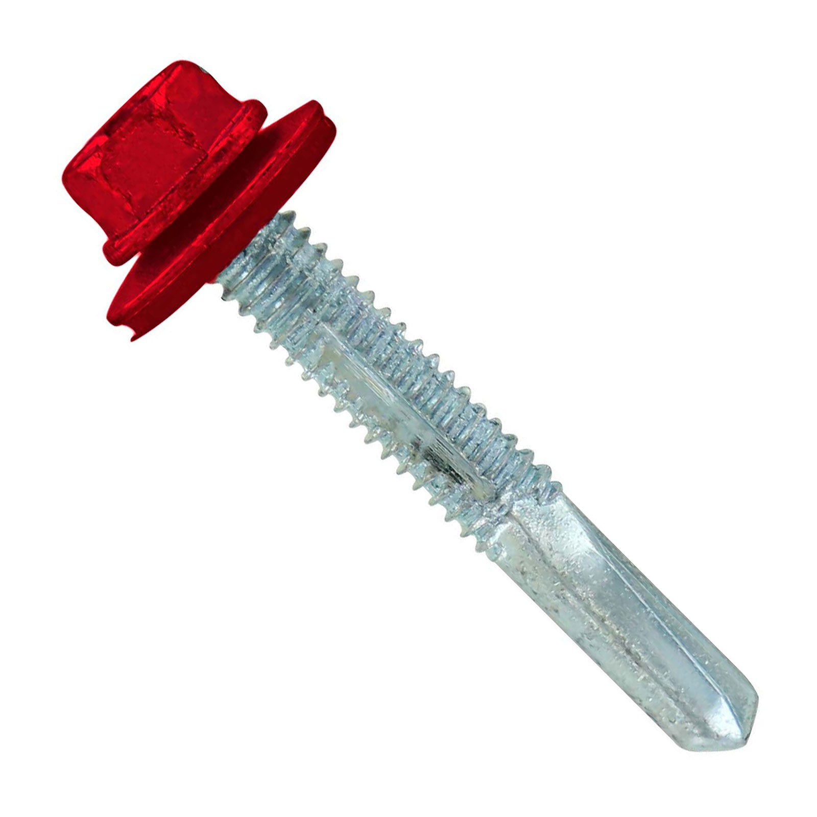 #1224 x 112 inch HG Steelbinder Metal Roofing Screw Crimson Pkg 250