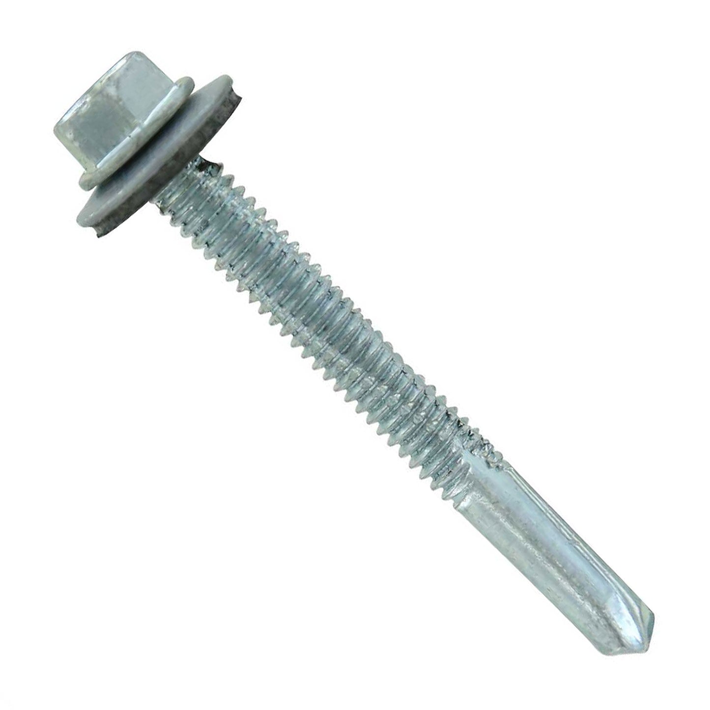 #1224 x 2 inch HG Steelbinder Metal Roofing Screw Galvanized Pkg 250