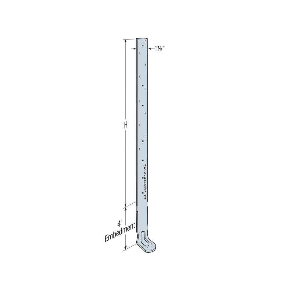 Simpson META40 36 inch Embedded Truss Anchor