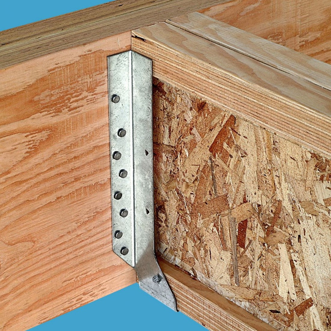 MIU Face Mount I-Joist Hanger Installed