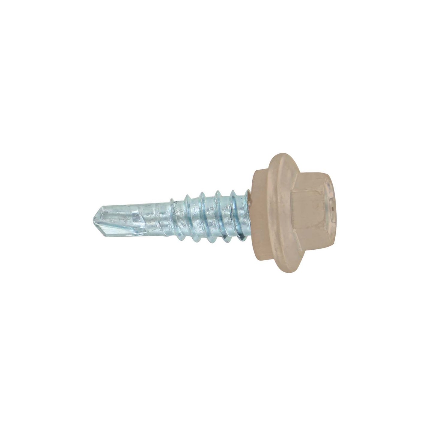 #14 X 78 inch Maxx Steelbinder Metal Roofing Stitch Screw Tan Pkg 250