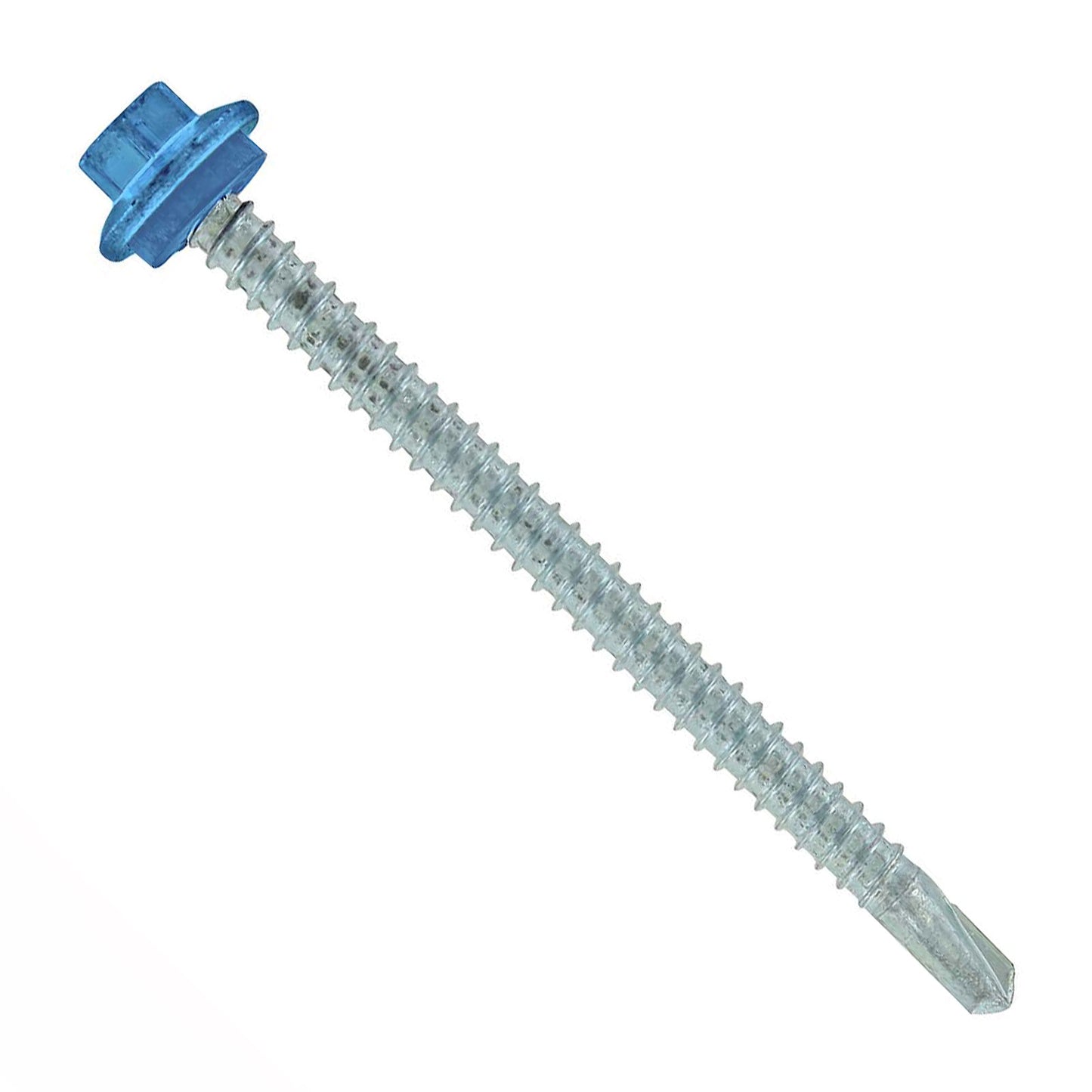 #12 x 3 inch Maxx Steelbinder Metal Roofing Screw Blue Pkg 250