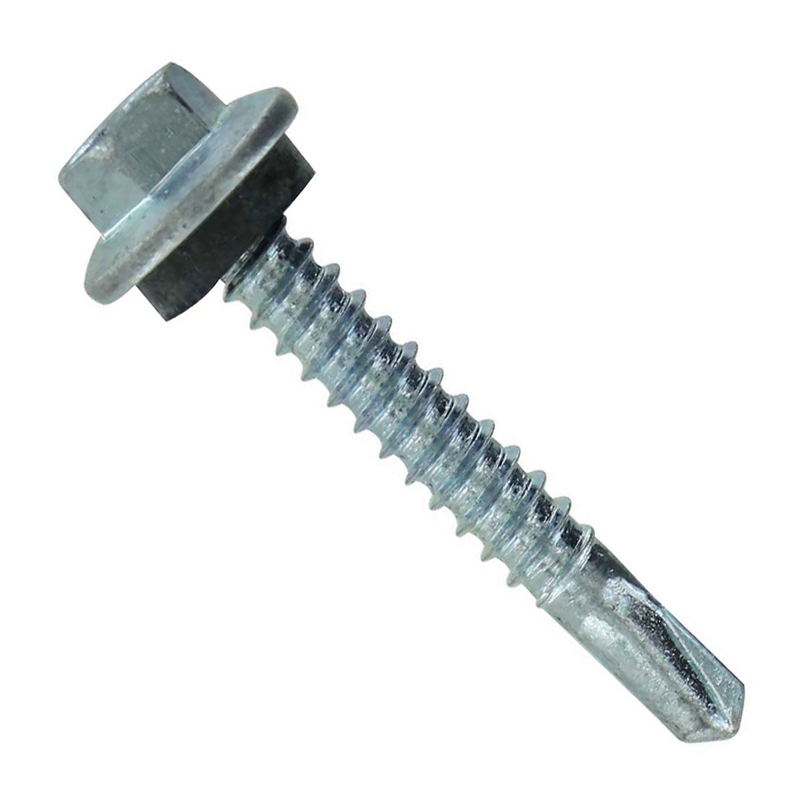 #12 X 112 inch Maxx Steelbinder Metal Roofing Screw Galvanized Pkg 250