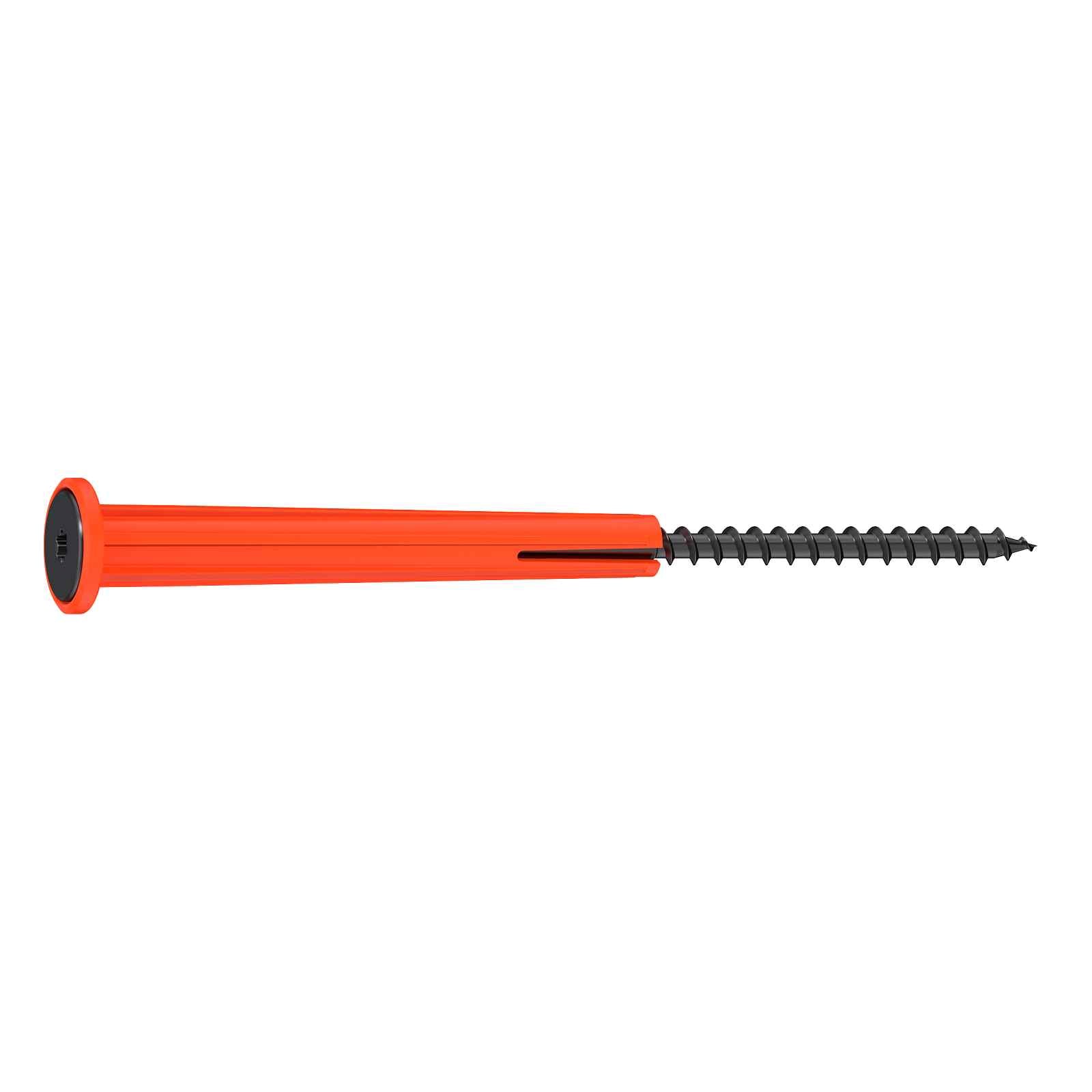 Simpson 0.140" x 5" SDPW Deflector Screw - Orange E-Coat