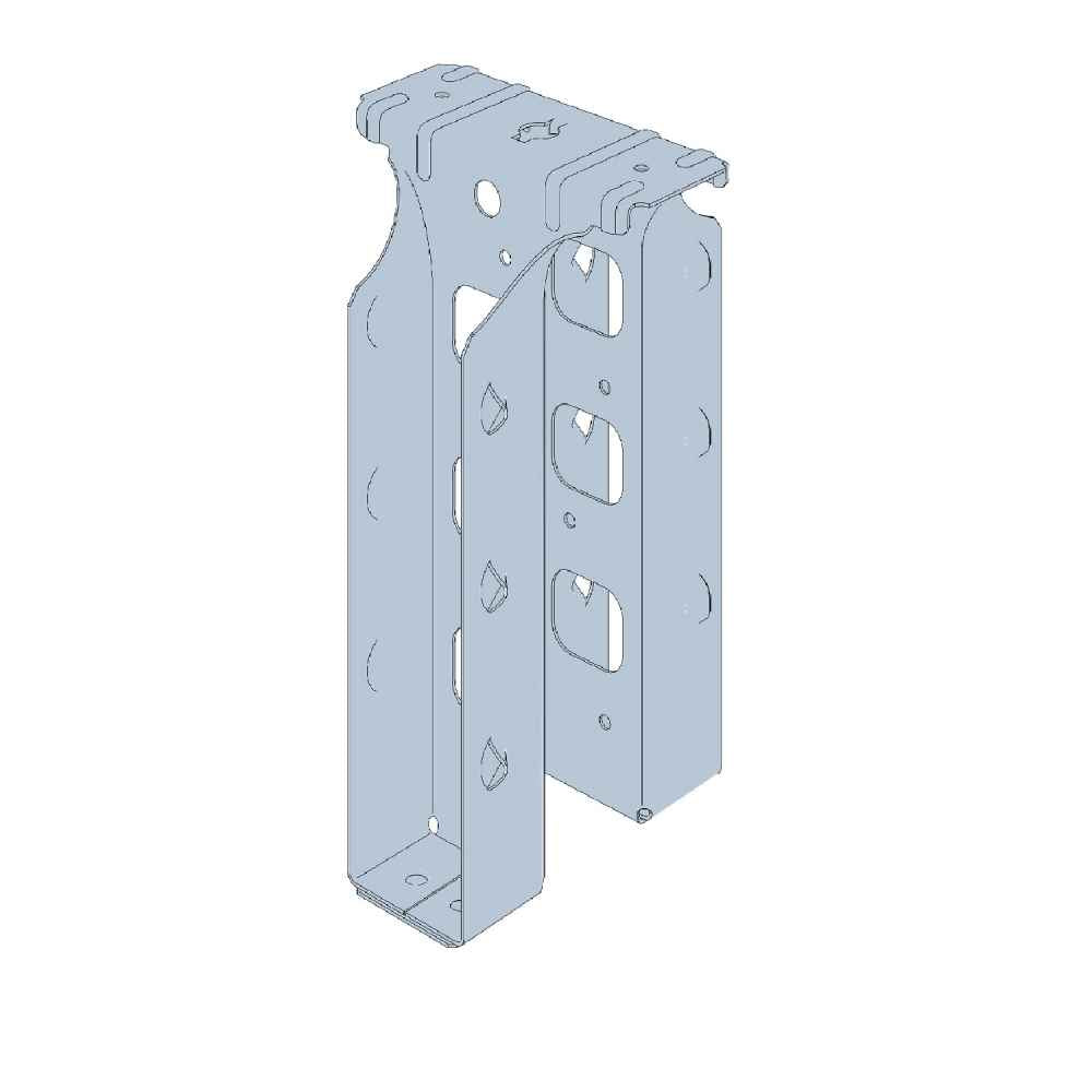 Simpson Strong-Tie PF 18-Gauge ZMAX Galvanized Post Frame Hanger