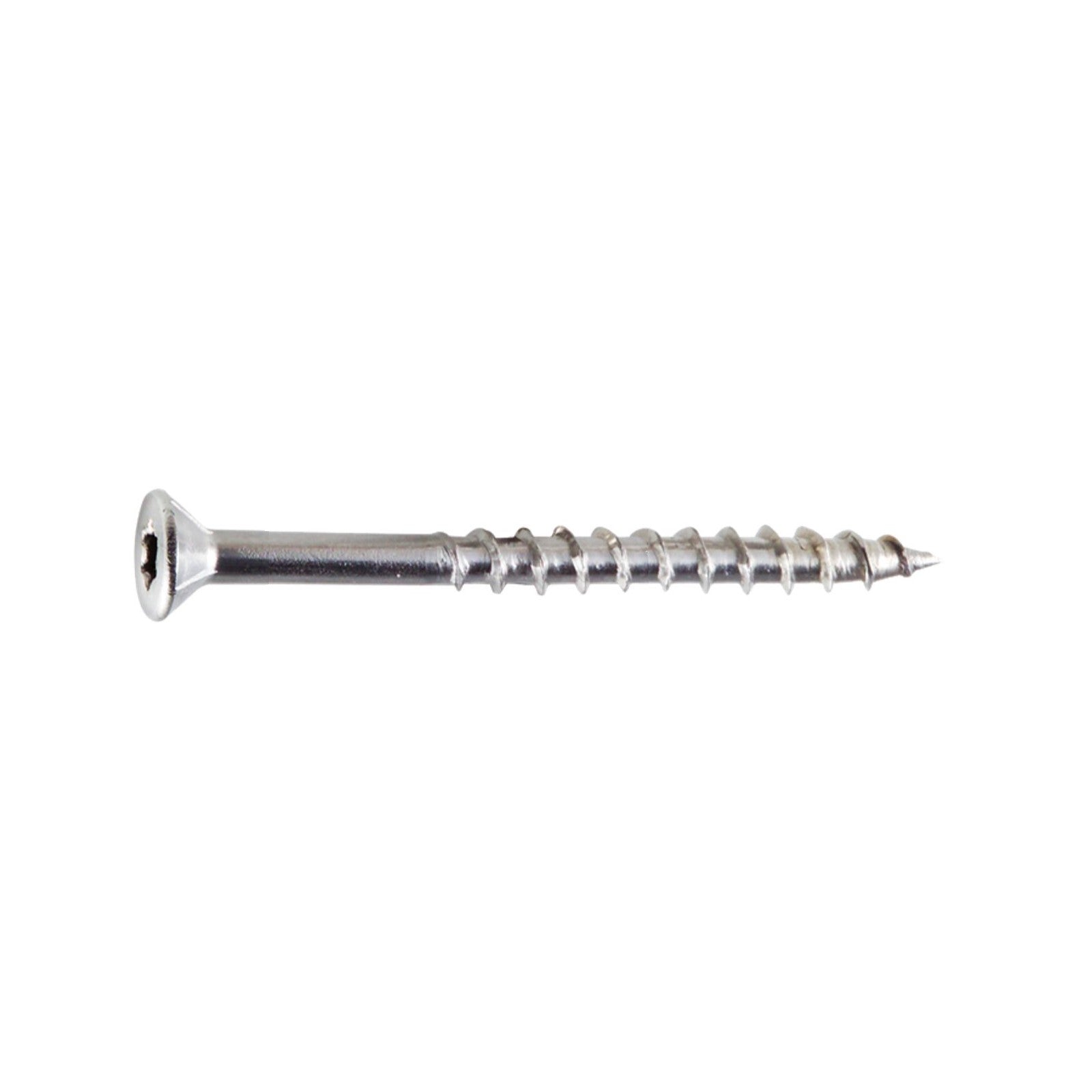 #8 x 2 inch T20 DWP Flat Head Wood Screw 305 Stainless Steel Pkg 3000