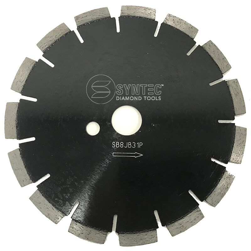 Syntec Segmented Tuck Point Diamond Blade - Black