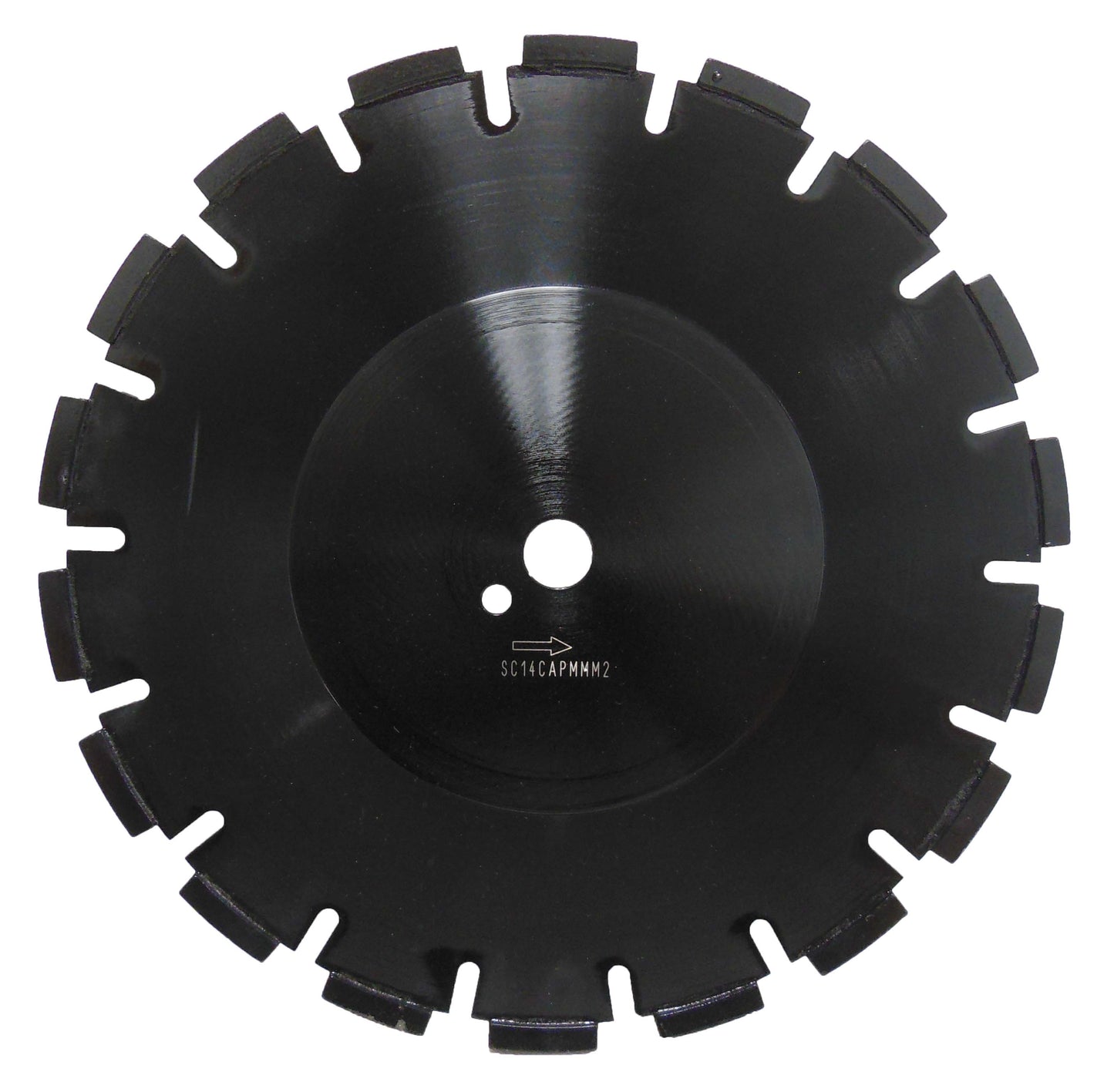 Syntec Concave Asphalt Traffic Loop Diamond Blade - Black