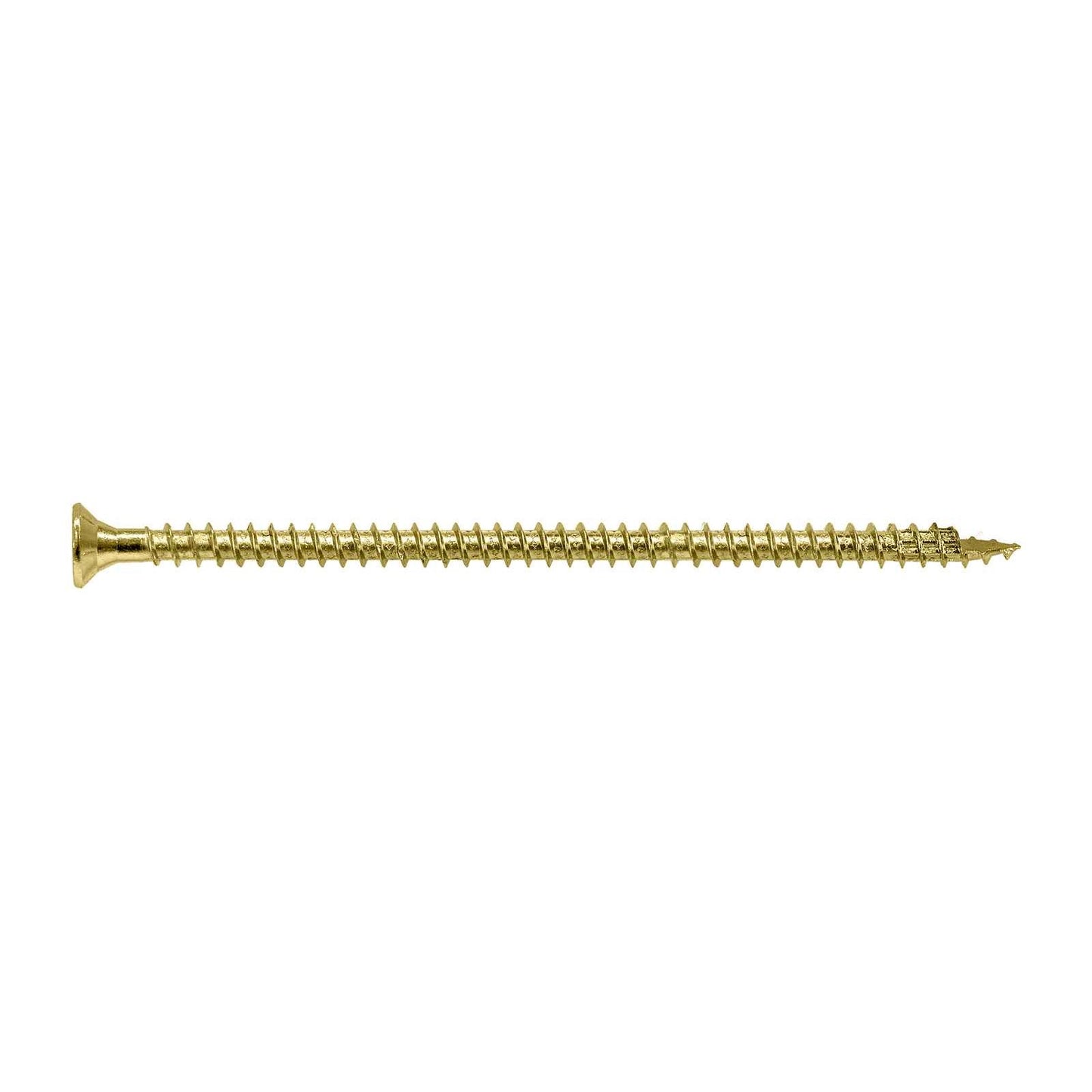 0.315" x 7" Strong-Drive SDCF Timber-CF Screw - Yellow Zinc, Pkg 50