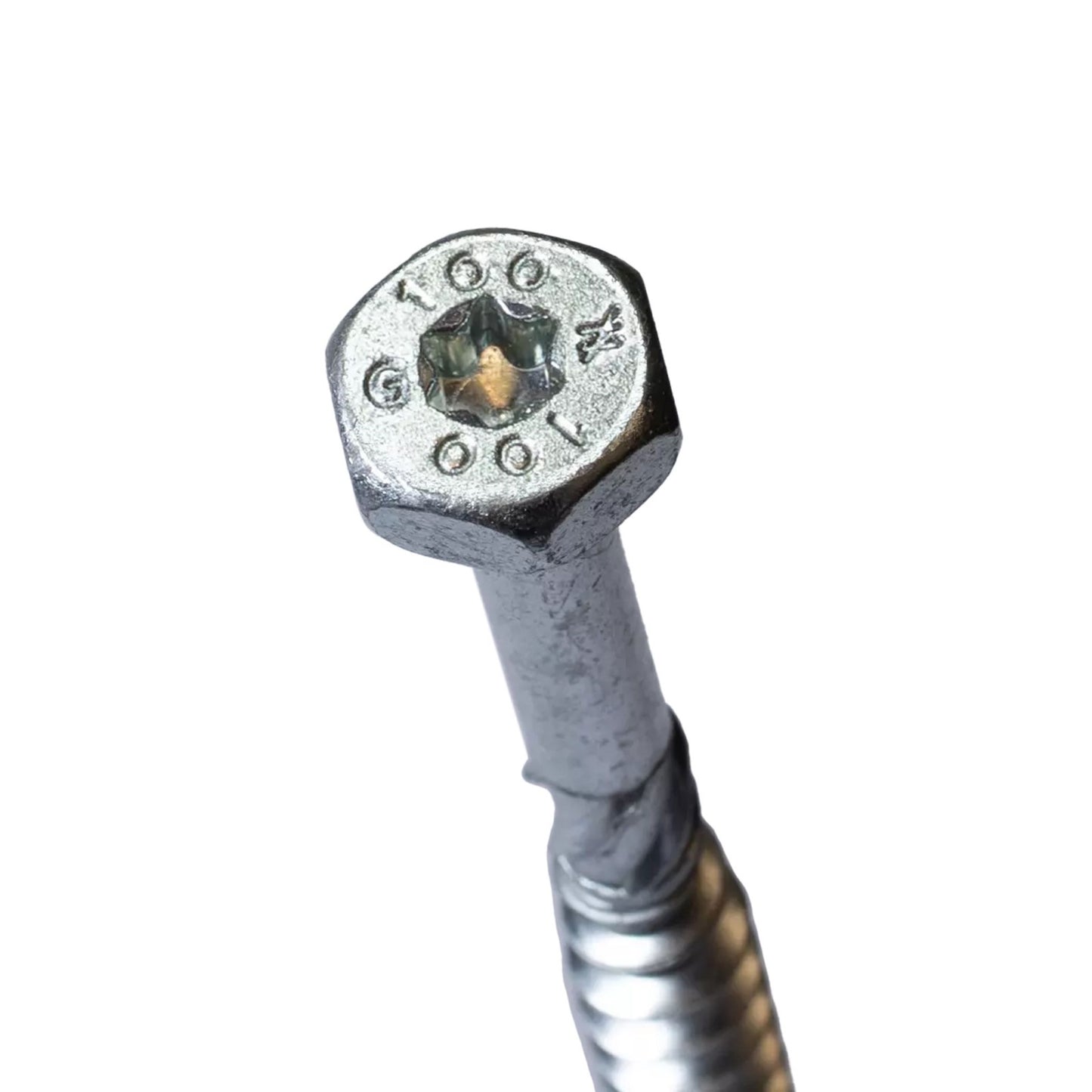 0.470" x 4" Strong-Drive SDHR Combo-Head Screw - Zinc, Pkg 100