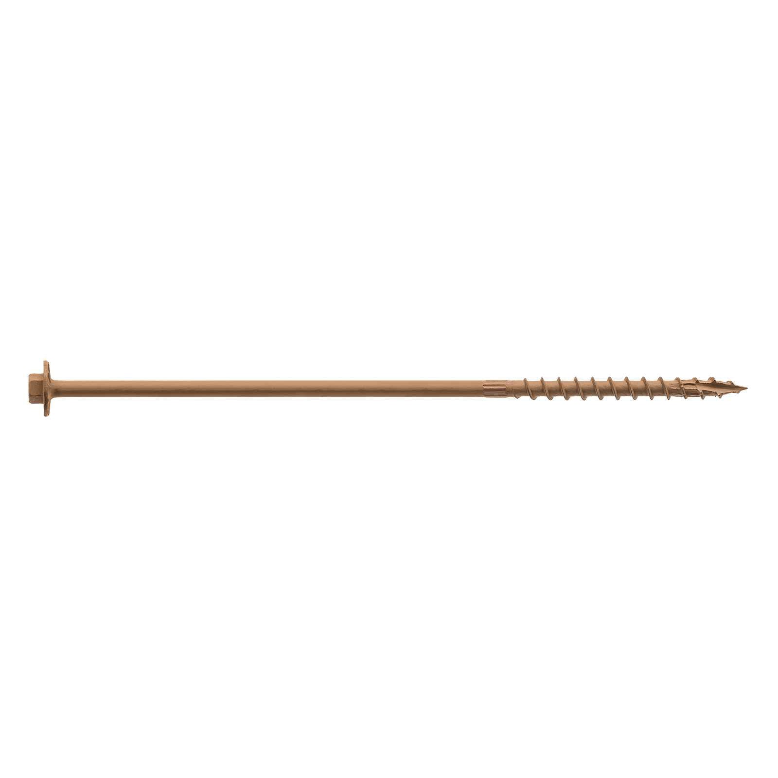 0.195" x 8" Strong-Tie SDWH19800DB-RP1 Timber Hex Screw - Double Barrier Coating