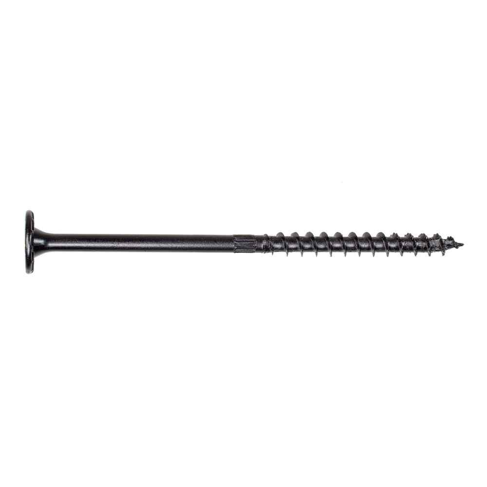 0.220" x 5-1/2" Strong-Tie SDWS22512DBB-R50 Structural Screw T40 Star Double Barrier Black - Pkg 50