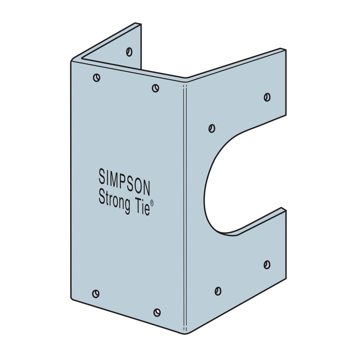 Simpson SS3 Double 2x Stud Shoe - Galvanized – Fasteners Plus