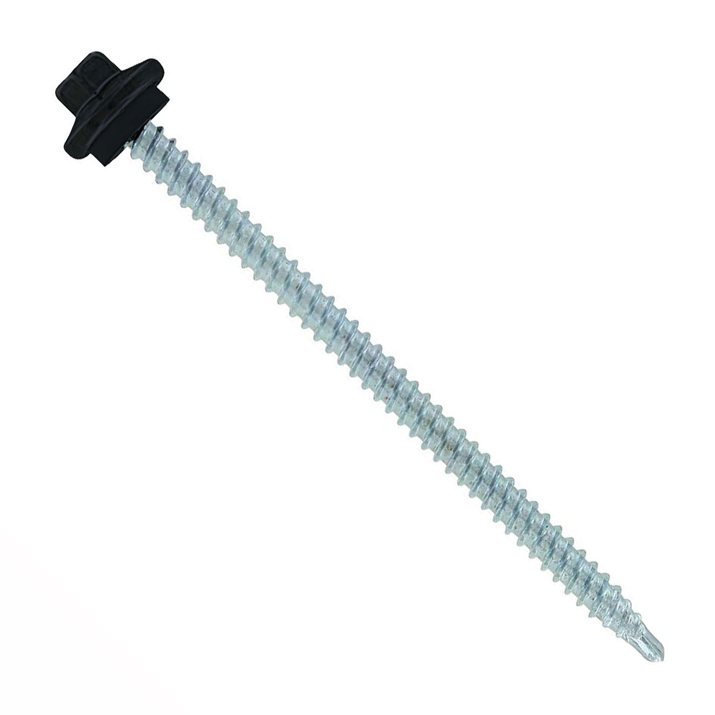 #9 x 3 inch STXL Woodbinder Metal Roofing Screw Black Pkg 250