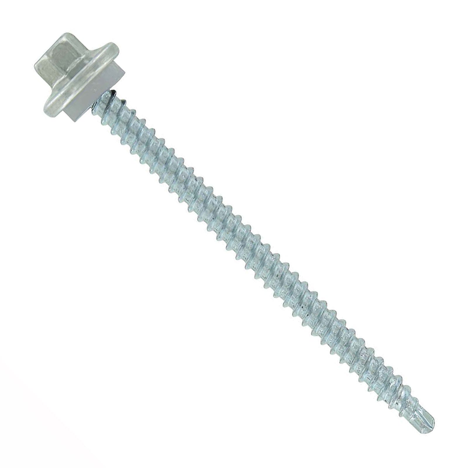 #9 x 212 inch STXL Woodbinder Metal Roofing Screw Light Gray Pkg 250