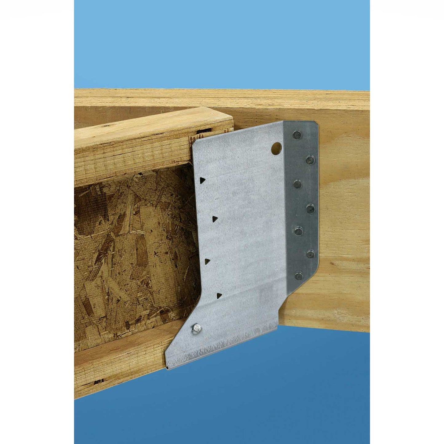 Simpson SUL210 Joist Hanger Skewed Left Galvanized image 2 of 4