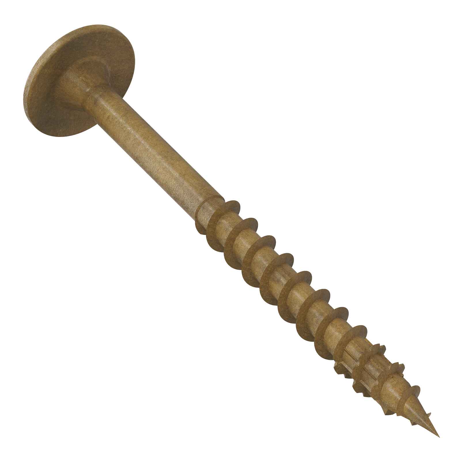 x 2" Strong-Tie Wafer Head Construction Screw Tan, Pkg 300 – Fasteners  Plus