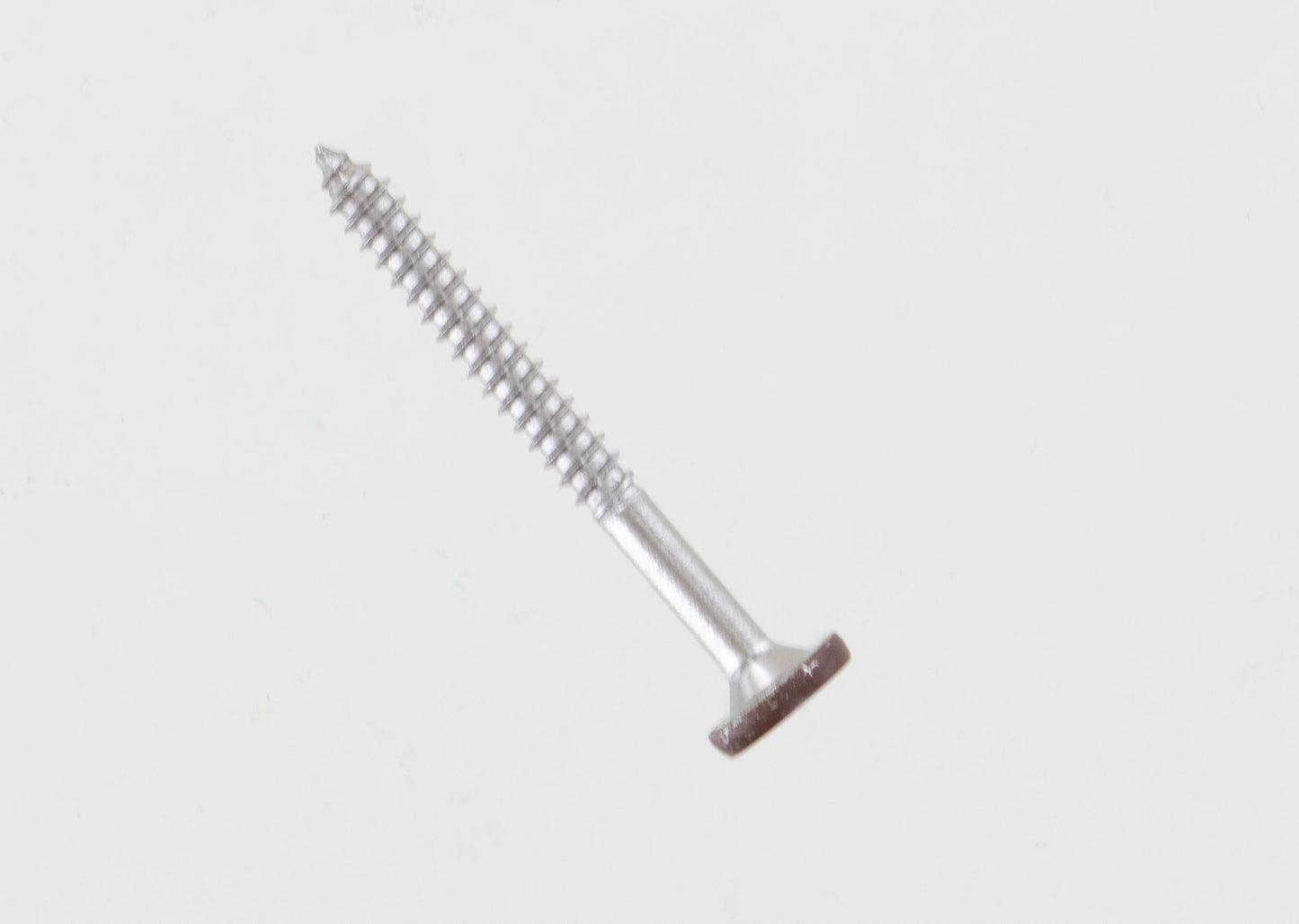 #8 x 1-3/4" Composite Fascia Screws, 316 Stainless Steel - Red 01, Pkg 75