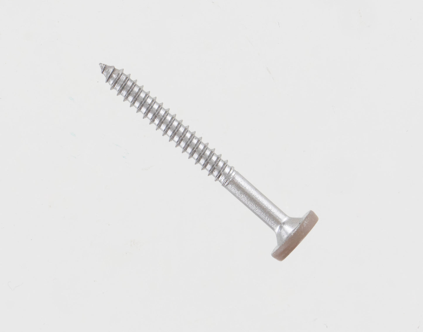 #8 x 1-3/4" Composite Fascia Screws, 316 Stainless Steel - Tan, Pkg 75