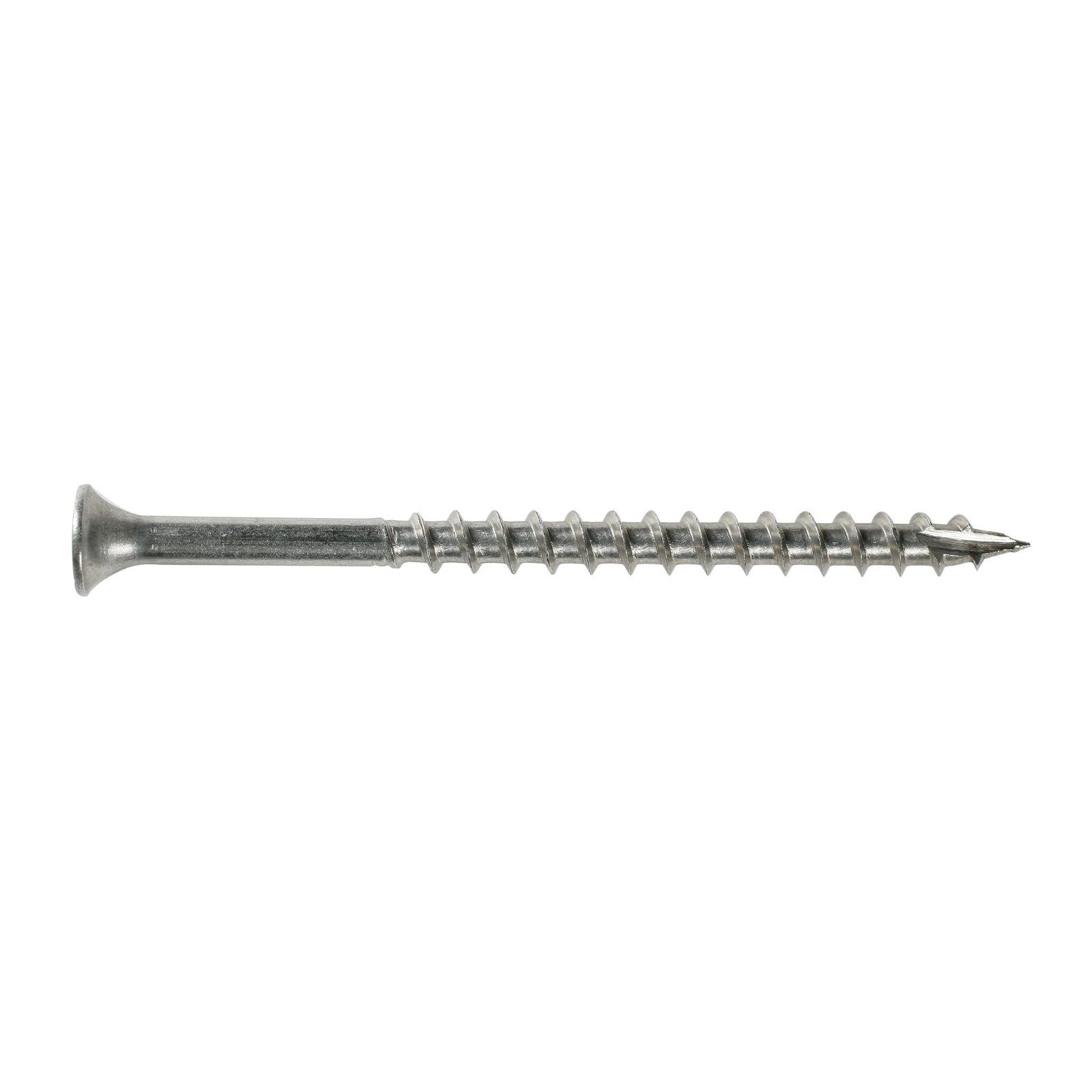 #8 x 2 inch #2 Square Drive Deck Screw 316 Stainless Pkg 3000