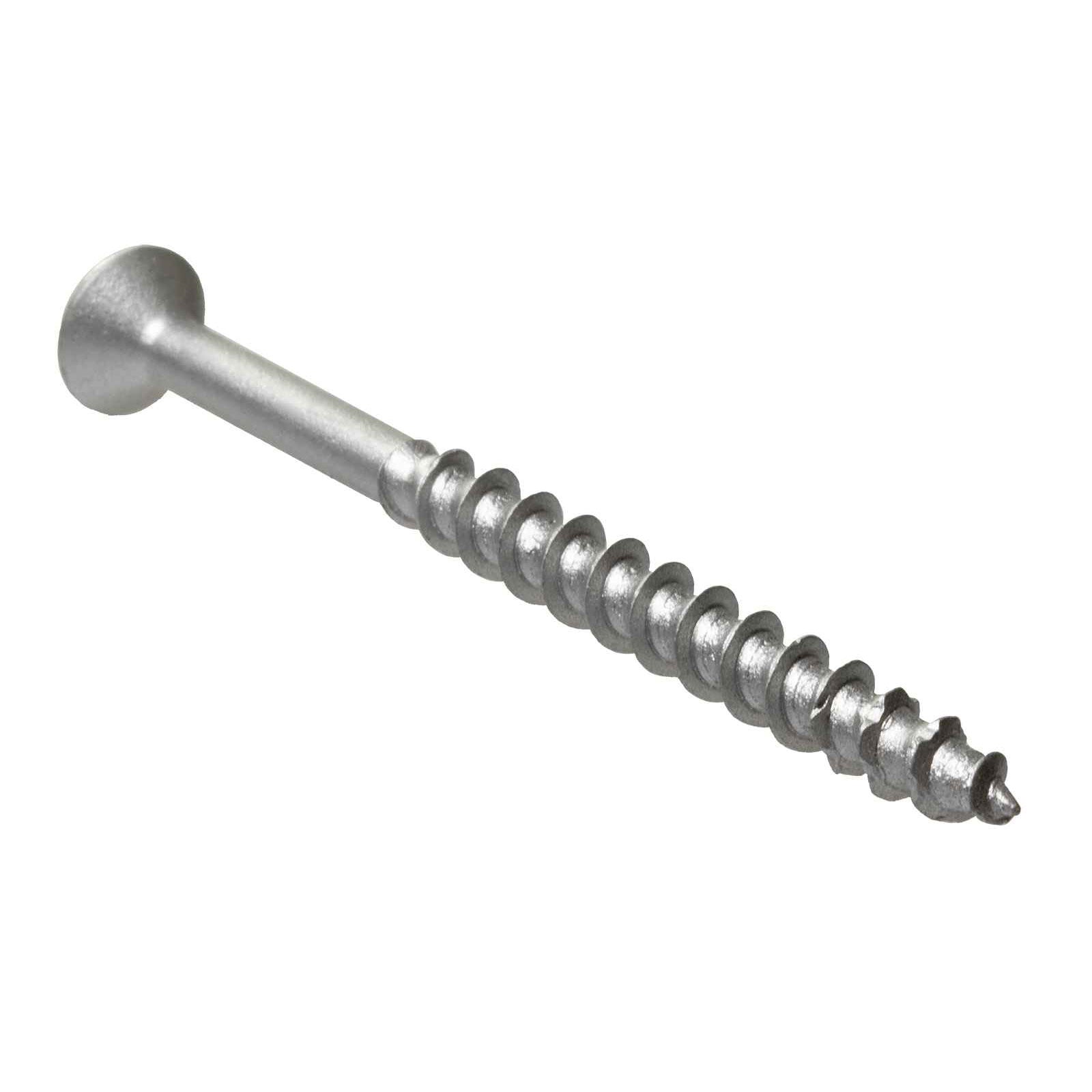 3/16" x 1-3/4" Strong-Tie Flat Head Titen Turbo Screw Anchor, Silver Zinc, Pkg 1000