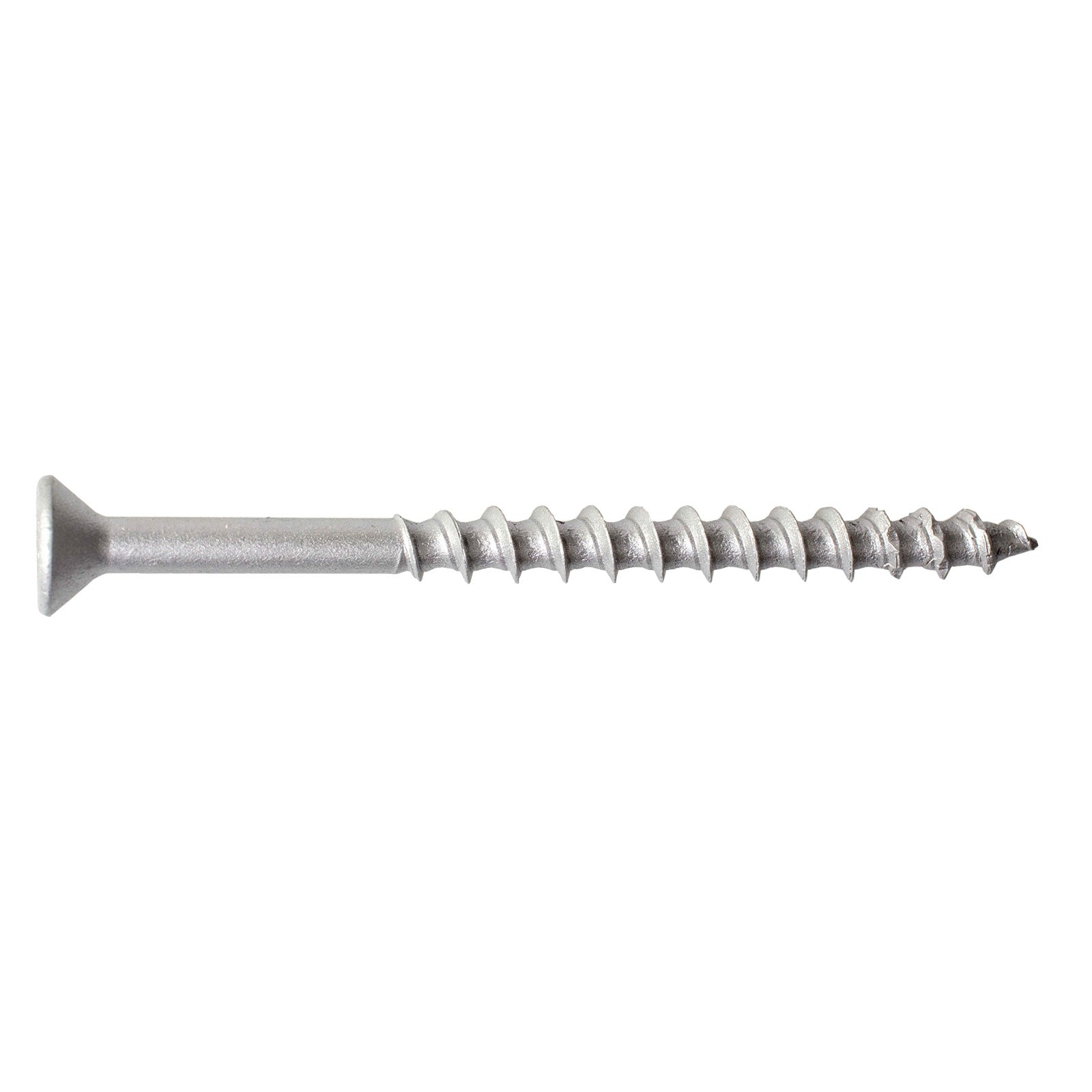 3/16" x 1-3/4" Strong-Tie Flat Head Titen Turbo Screw Anchor, Silver Zinc, Pkg 1000