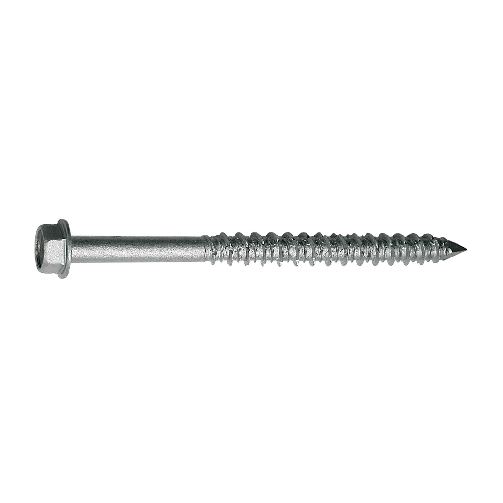 1/4" x 2-3/4" Strong-Tie Hex Head Titen Screw, 410 Stainless Steel, Pkg 100