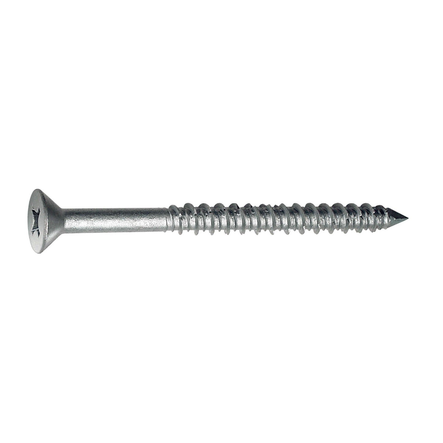 1/4" x 1-3/4" Strong-Tie Phillips Flat Head Titen Screw, 410 Stainless Steel, Pkg 100