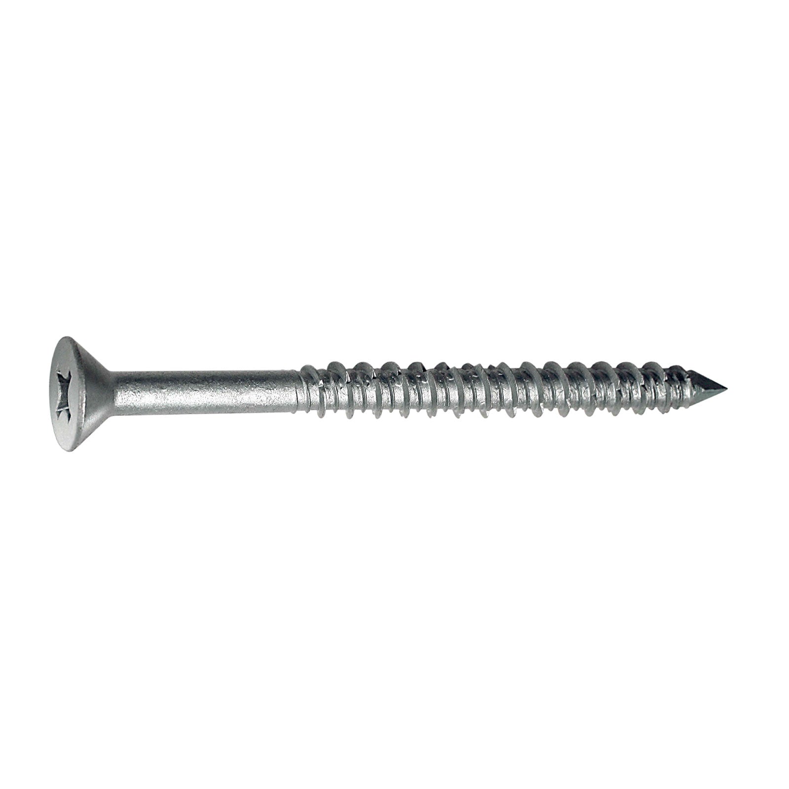 1/4" x 3-1/4" Strong-Tie Phillips Flat Head Titen Screw, 410 Stainless Steel, Pkg 100