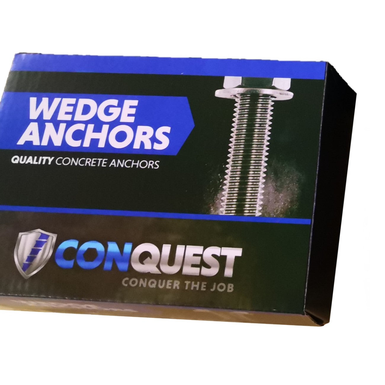 3/4" x 5-1/2" Conquest Wedge Anchors - Zinc, Pkg 10