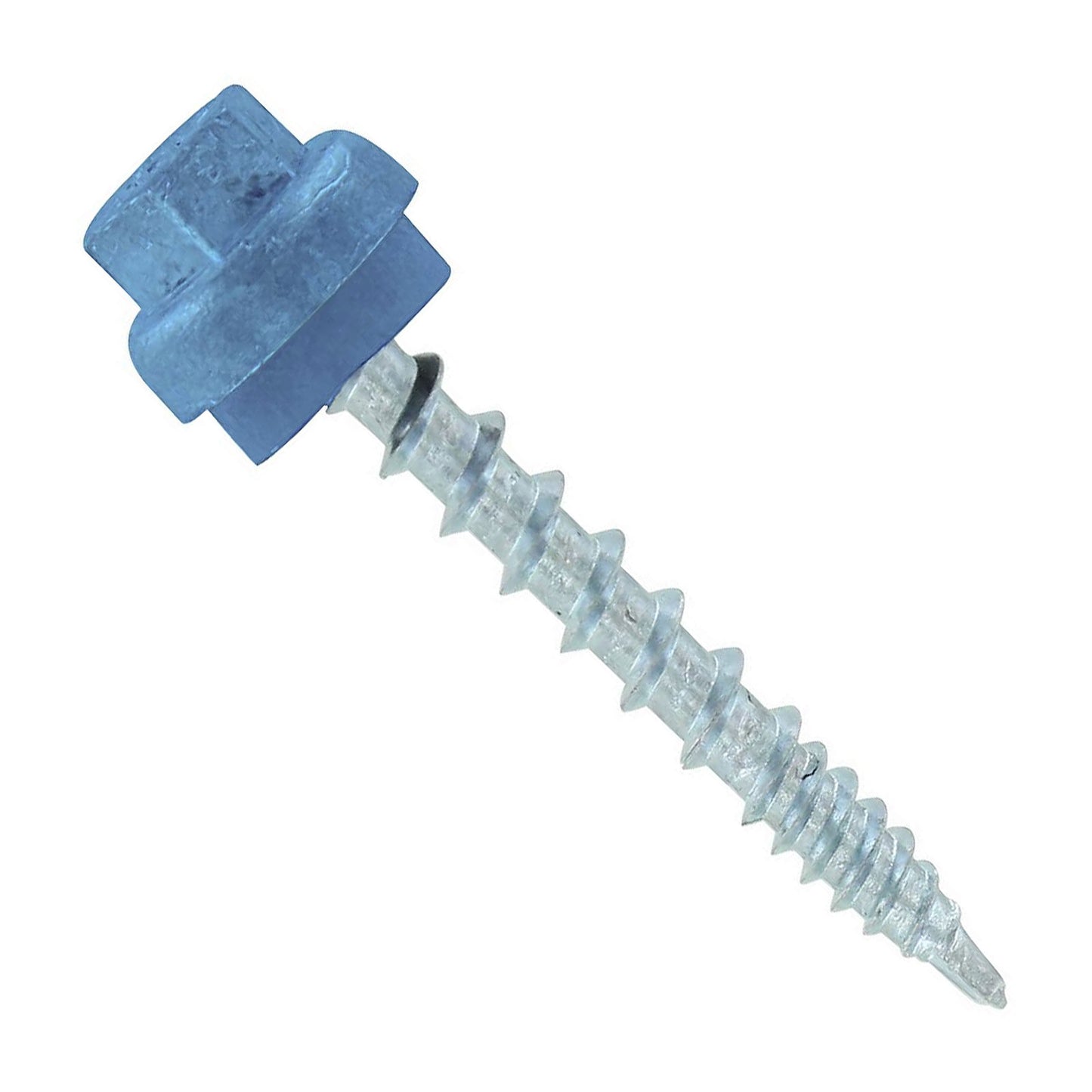 #10 x 112 inch ZXL Woodbinder Metal Roofing Screw Blue Pkg 250