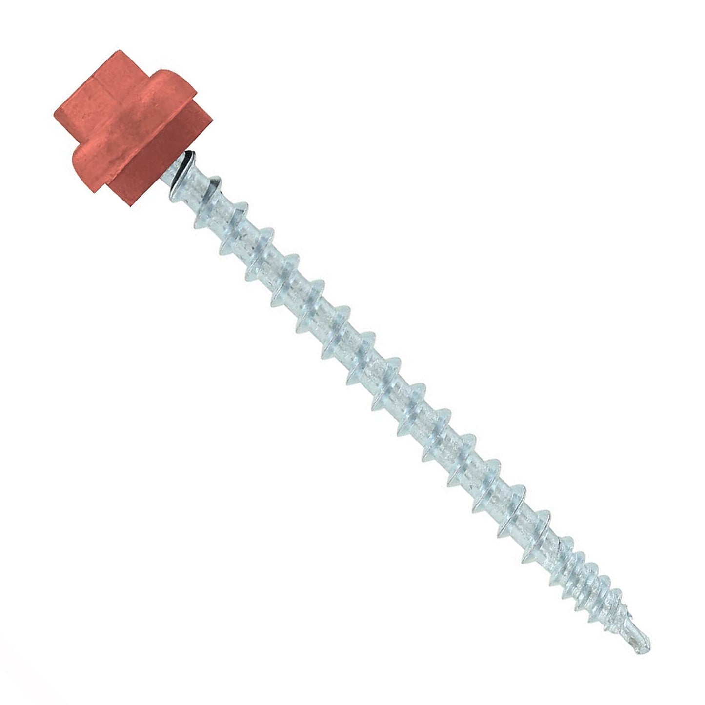 #10 x 212 inch ZXL Woodbinder Metal Roofing Screw Copper Pkg 250