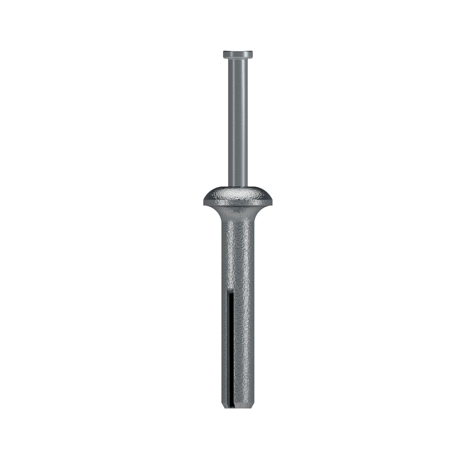 Simpson ZN25112B 1/4" x 1-1/2" Zinc Nailon Pin Drive Anchor - Zinc, Pkg 1000